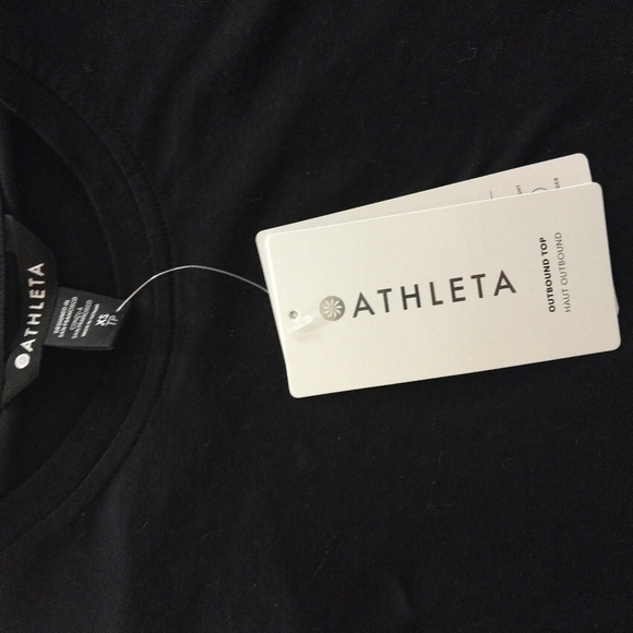 Athleta Classic Black Tee - Picture 2 of 3